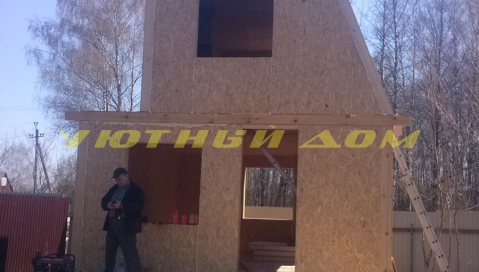 Строительство дома из СИП панелей в г. Александров Владимирской области