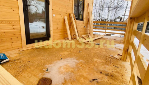 Строительство каркасного дома в г. Александров Владимирской области