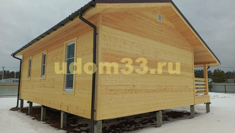 Строительство каркасного дома в д. Аленино Киржачского района Владимирской области