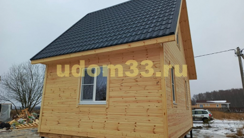 Строительство каркасного дома в с. Бабаево Собинского района Владимирской области