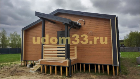 Строительство каркасного дома Барнхаус во Владимирской области