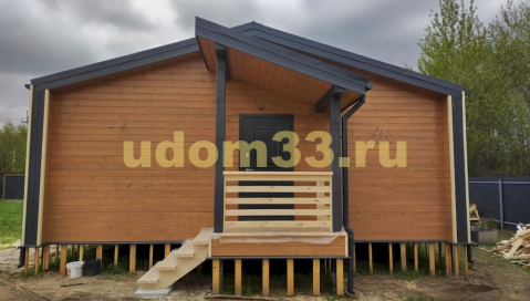 Строительство каркасного дома Барнхаус во Владимирской области