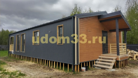 Строительство каркасного дома Барнхаус во Владимирской области