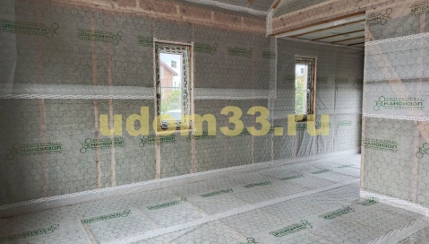 Строительство каркасного дома в с. Баскаки Суздальского района Владимирской области