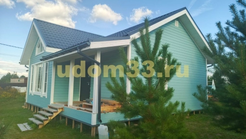 Строительство каркасного дома в с. Баскаки Суздальского района Владимирской области