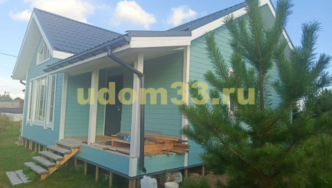Строительство каркасного дома в с. Баскаки Суздальского района Владимирской области