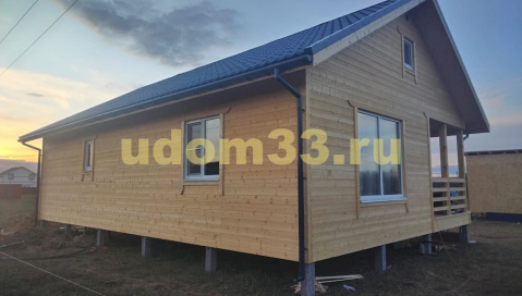 Строительство каркасного дома в с. Баскаки Суздальского района Владимирской области
