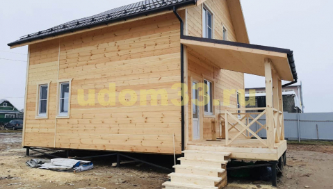 Строительство каркасного дома в посёлке Бавлены Кольчугинского района Владимирской области