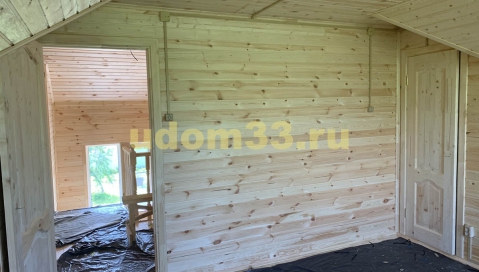 Строительство каркасного дома в деревне Белое Озеро Воскресенского района Московской области