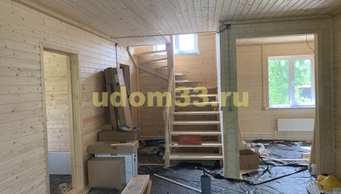 Строительство каркасного дома в деревне Белое Озеро Воскресенского района Московской области