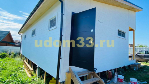 Строительство каркасного дома в КП «Берег ФМ» Московской области