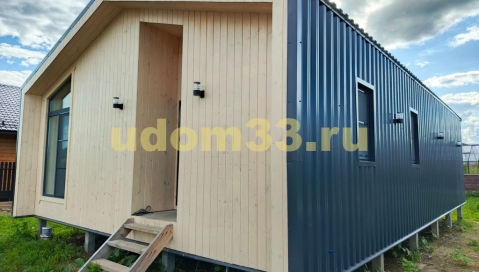 Строительство каркасного дома в д. Бережки Московской области