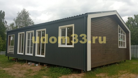 Строительство каркасного дома Барнхаус в д. Большое Авдотцино Ивановской области
