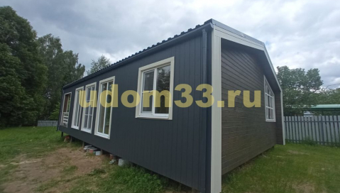 Строительство каркасного дома Барнхаус в д. Большое Авдотцино Ивановской области