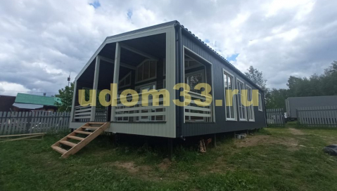 Строительство каркасного дома Барнхаус в д. Большое Авдотцино Ивановской области