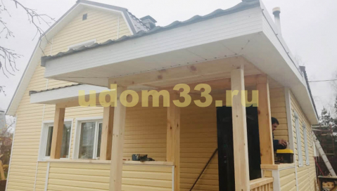 Реконструкция деревянного дома в д. Дальняя Павлово-Посадского района Московской области