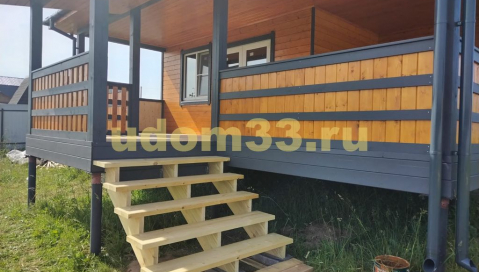Строительство каркасного дома в д. Леоново Петушинского района Владимирской области
