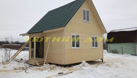 Строительство дачного дома в городе Кольчугино