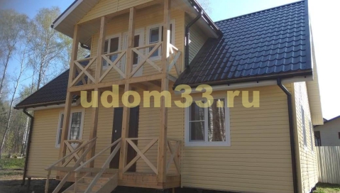 Строительство каркасного дома в д. Дашковка Серпуховского района Московской области