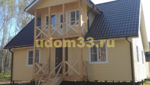 Строительство каркасного дома в д. Дашковка Серпуховского района Московской области