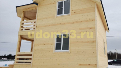 Строительство каркасного дома в п. Добрый берег городского округа Клин Московской области