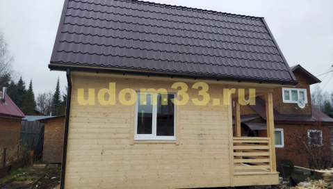 Строительство каркасного дома в СНТ Дорожник Судогодского района Владимирской области