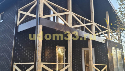 Строительство каркасного дома в д. Духанино Истринского района Московской области