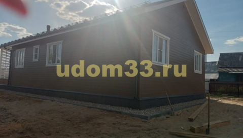 Строительство каркасного дома в д. Дворищи Киржачского района Владимирской области