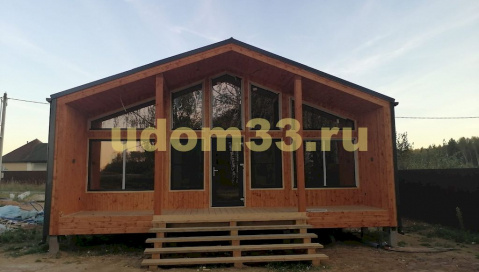 Строительство каркасного дома Барнхаус в д. Дядьково Дмитровского района Московской области