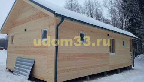 Строительство каркасного дома-бани в п. Эко Озеро Волоколамского района Московской области