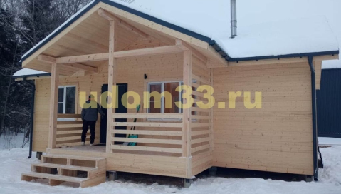 Строительство каркасного дома-бани в п. Эко Озеро Волоколамского района Московской области