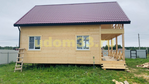 Строительство каркасного дома в деревне Финеево Киржачского района Владимирской области