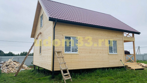 Строительство каркасного дома в деревне Финеево Киржачского района Владимирской области