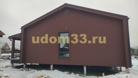 Строительство каркасного дома Барнхаус в д. Глазово Солнечногорского района Московской области