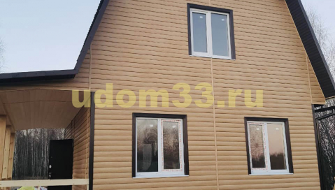 Строительство каркасного дома в деревне Городищи Меленковского района Владимирской области