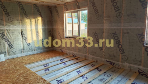 Строительство каркасного дома в с. Ивановское Ступинского района Московской области