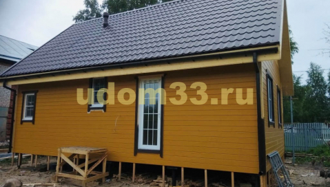 Строительство каркасного дома в д. Угор Собинского района Владимирской области