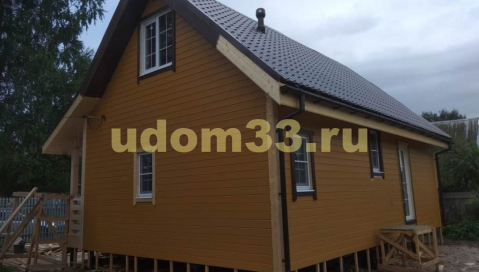 Строительство каркасного дома в д. Угор Собинского района Владимирской области