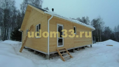 Строительство каркасного дома в д. Карпово Киржачского района Владимирской области