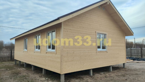 Строительство каркасного дома в с. Китово Шуйского района Ивановской области