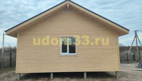 Строительство каркасного дома в с. Китово Шуйского района Ивановской области