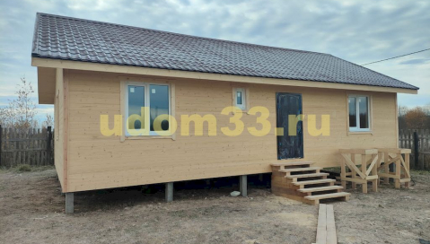 Строительство каркасного дома в с. Китово Шуйского района Ивановской области