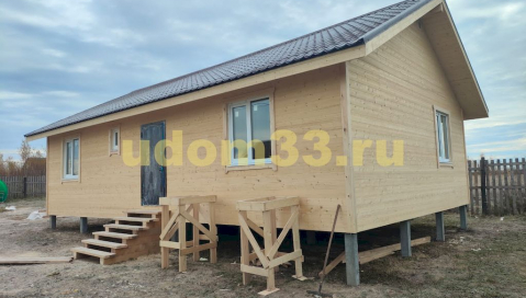 Строительство каркасного дома в с. Китово Шуйского района Ивановской области