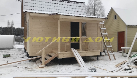 Строительство пристройки к дому в посёлке Колокша Собинского района Владимирской области