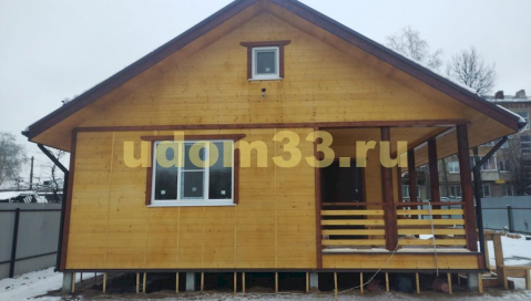 Строительство каркасного дома в г. Костерево Петушинского района Владимирской области