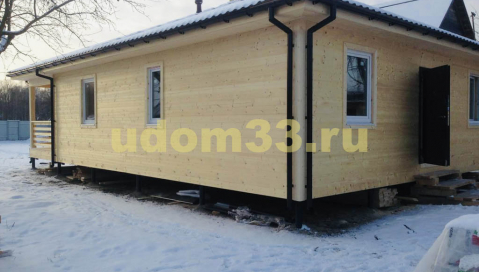 Строительство каркасного дома в г. Костерёво Владимирской области