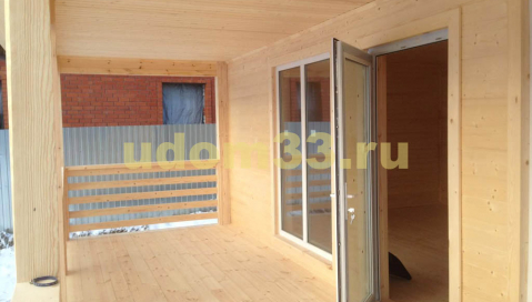 Строительство каркасного дома в г. Костерёво Владимирской области