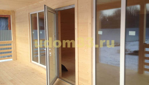 Строительство каркасного дома в г. Костерёво Владимирской области