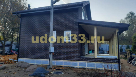 Строительство каркасного дома в с. Красная Пахра Троицкого района Московской области