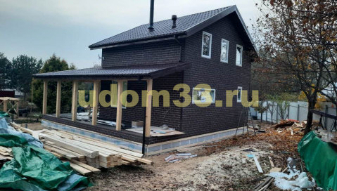 Строительство каркасного дома в с. Красная Пахра Троицкого района Московской области